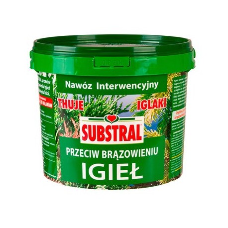 SUBSTRAL Nawóz przeciw brązowieniu igieł 5 kg