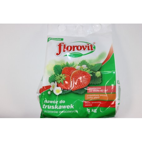 FLOROVIT Nawóz do TRUSKAWEK granulowany 1 kg