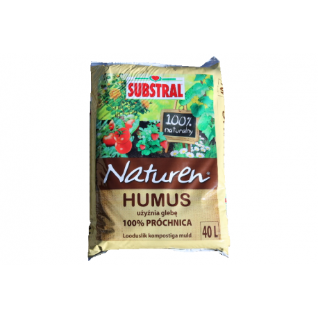 SUBSTRAL Terra HUMUS 100% próchnicy 40 L