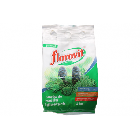 FLOROVIT Nawóz do roślin iglastych granulowany 1 kg